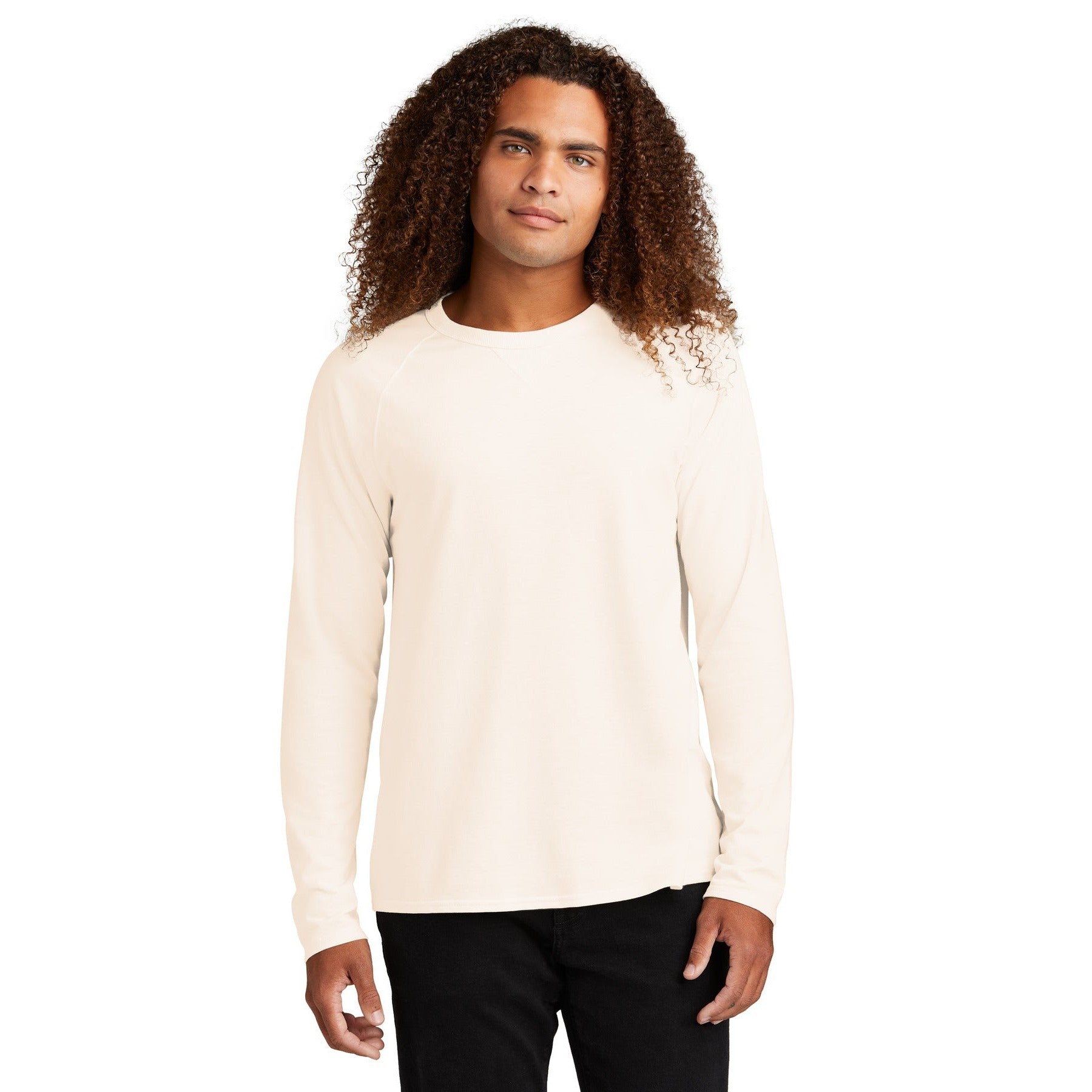 District-District® Featherweight French Terry™ Long Sleeve Crewneck DT572-MedTech-3